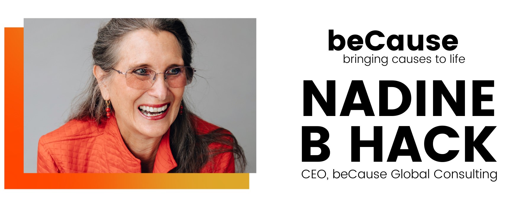 Nadine B Hack, CEO beCause Global Consulting